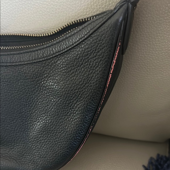Coach Black Leather Shoulder Bag - Picture 7 of 11